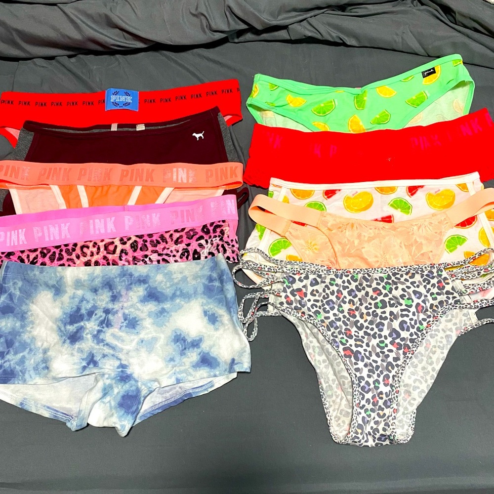 10 pairs of Victoria secret 🤫 underwear